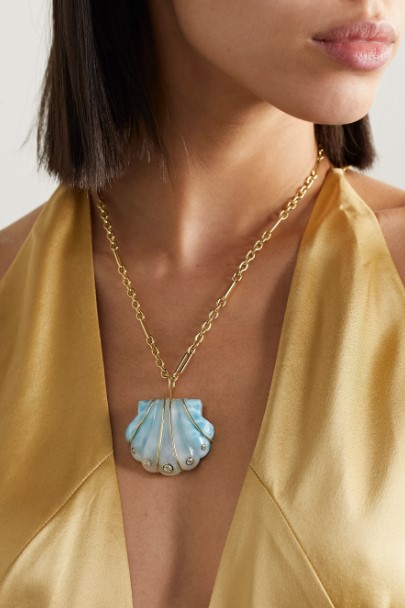 brent neale gemstone necklace - featured image