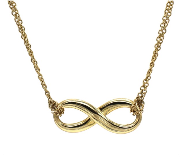 Tiffany and Co infinity necklace - featured image