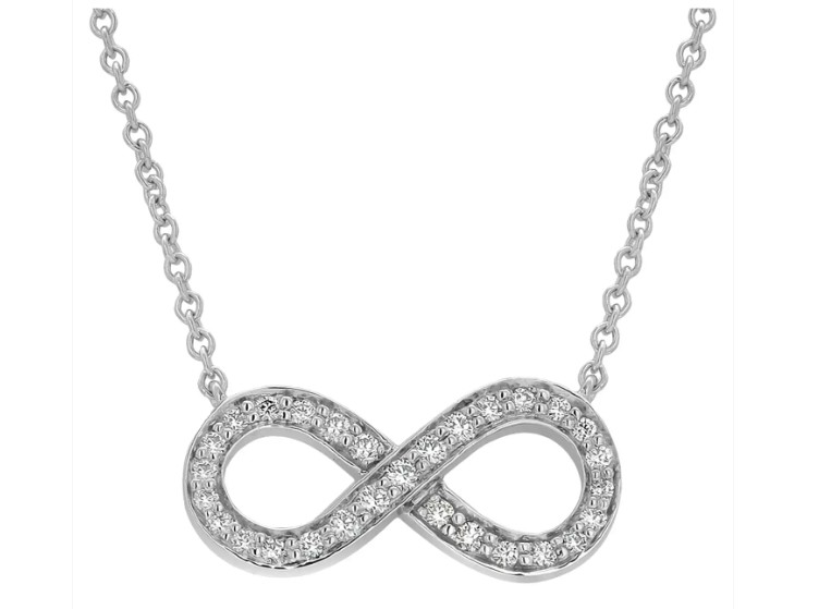 Tiffany and Co infinity necklace