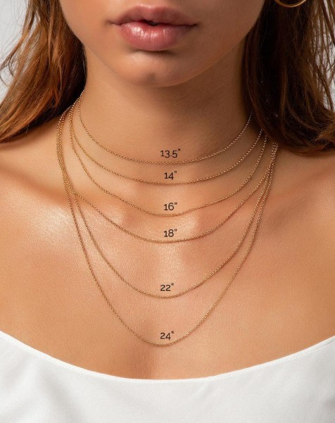necklace length chart - featured image